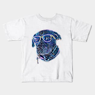 cool dog in sunglasses Kids T-Shirt